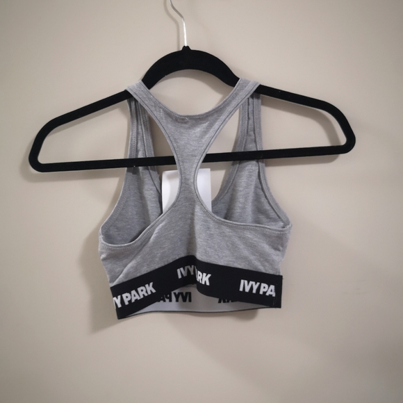 IVY PARK women's grey sportsbra - Picture 2 of 4